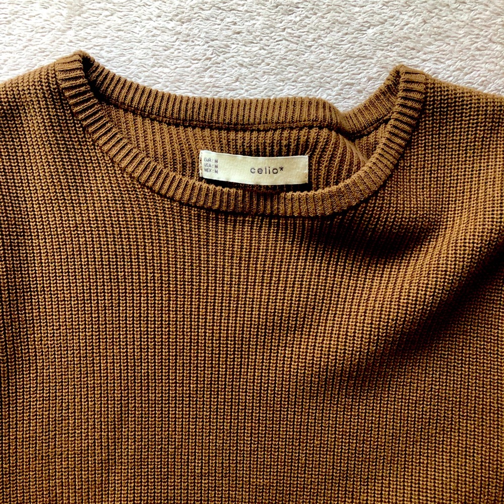 Men’s Celio Tan Sweater (Medium)